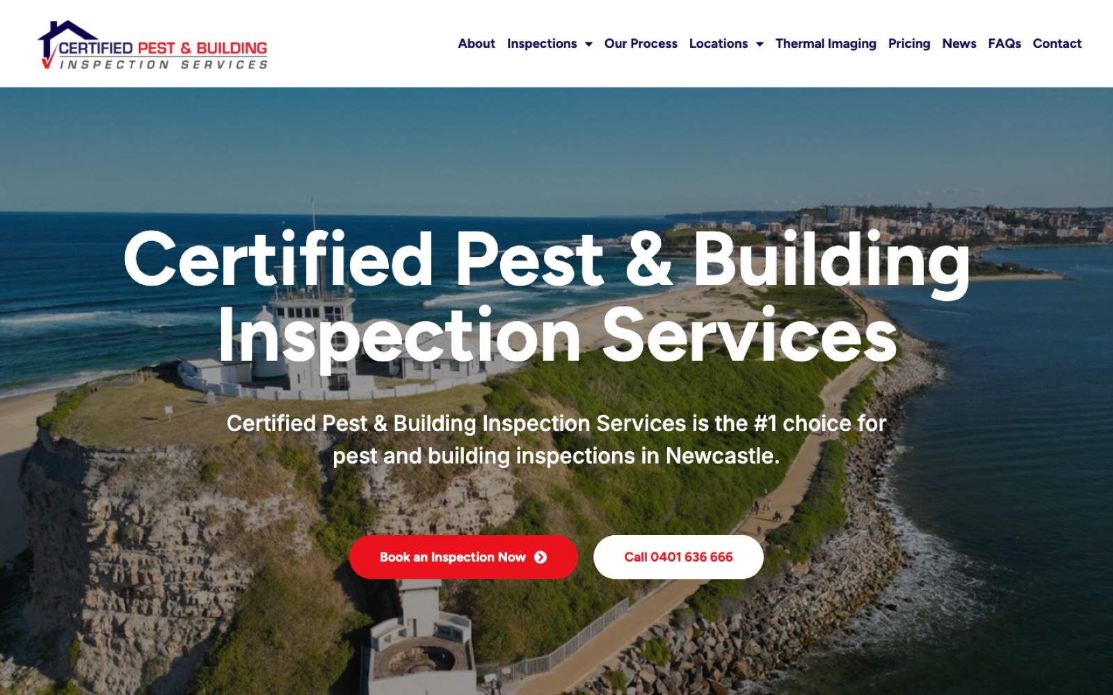 Certified Pest & Building: Jezweb website