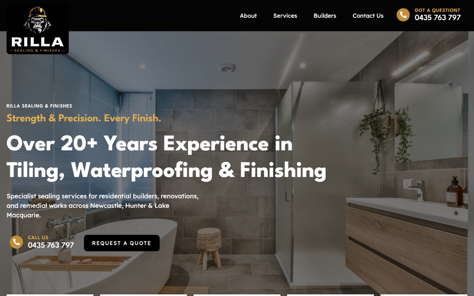 Rilla Sealing & Finishes: Jezweb website